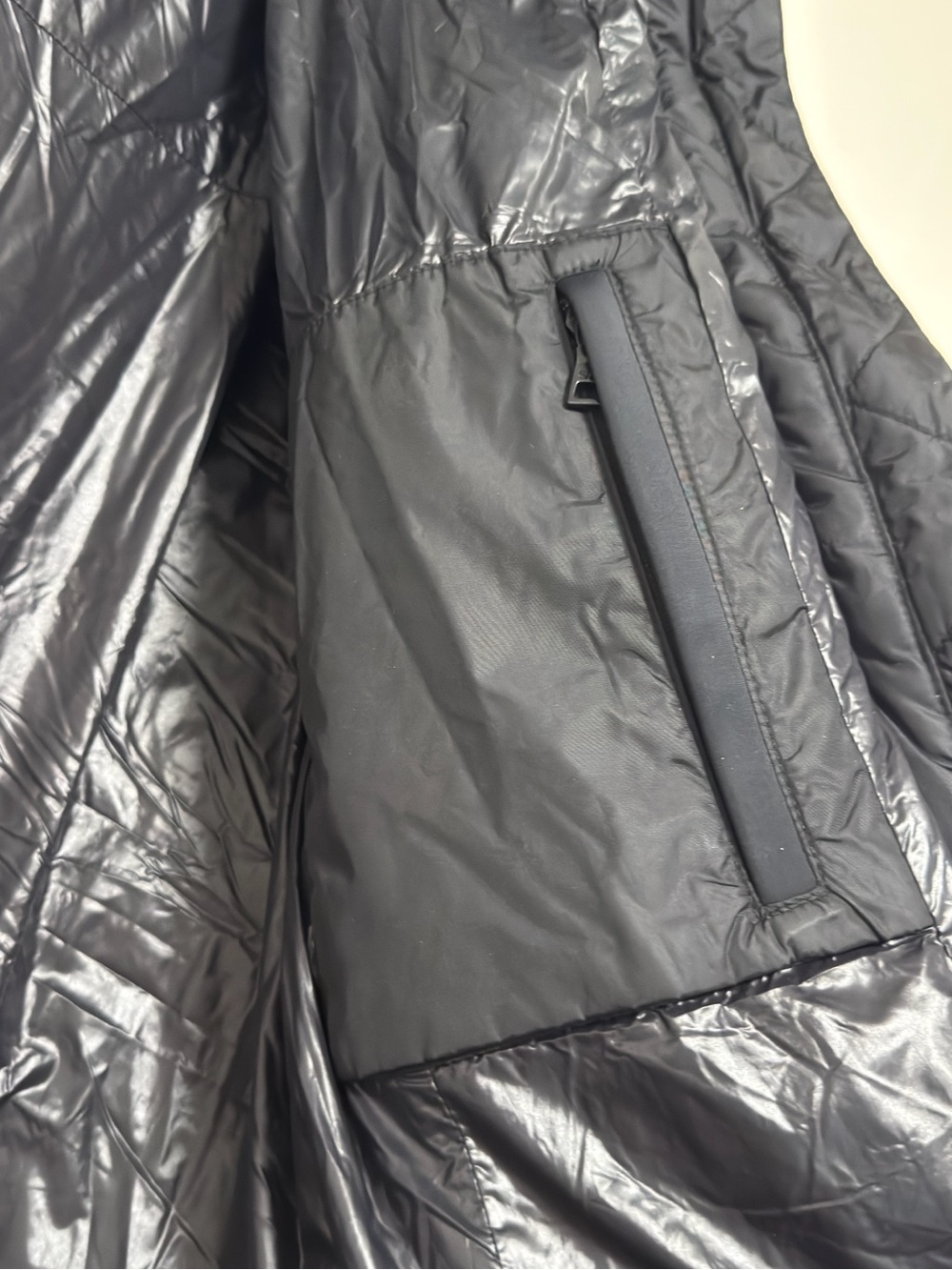 SAM New York Millenium Puffer Down Ski Jacket~Black With Natural Racoon Fur (L) - Picture 9 of 16